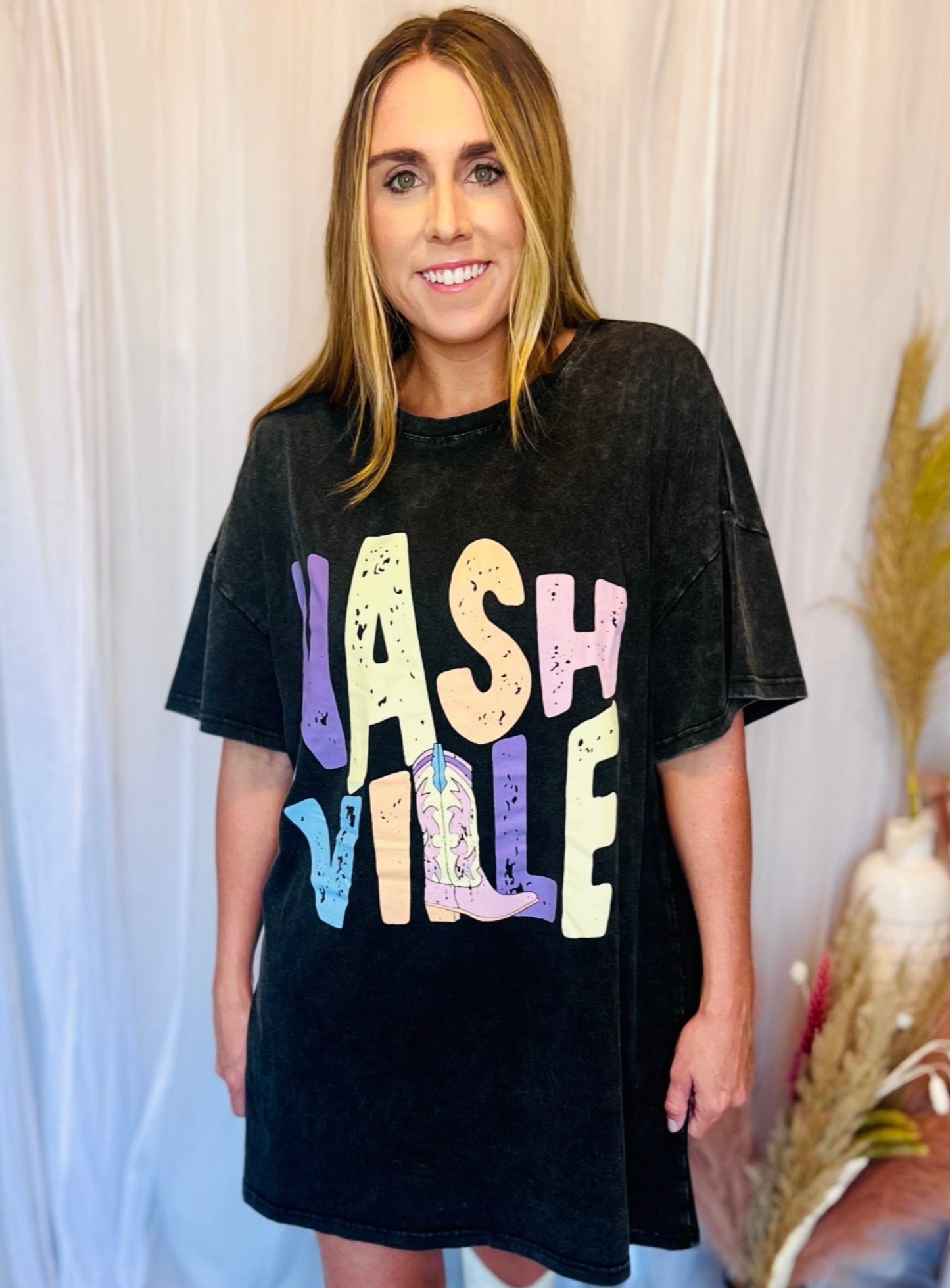 Got My Boots On Nashville T-shirt Dress