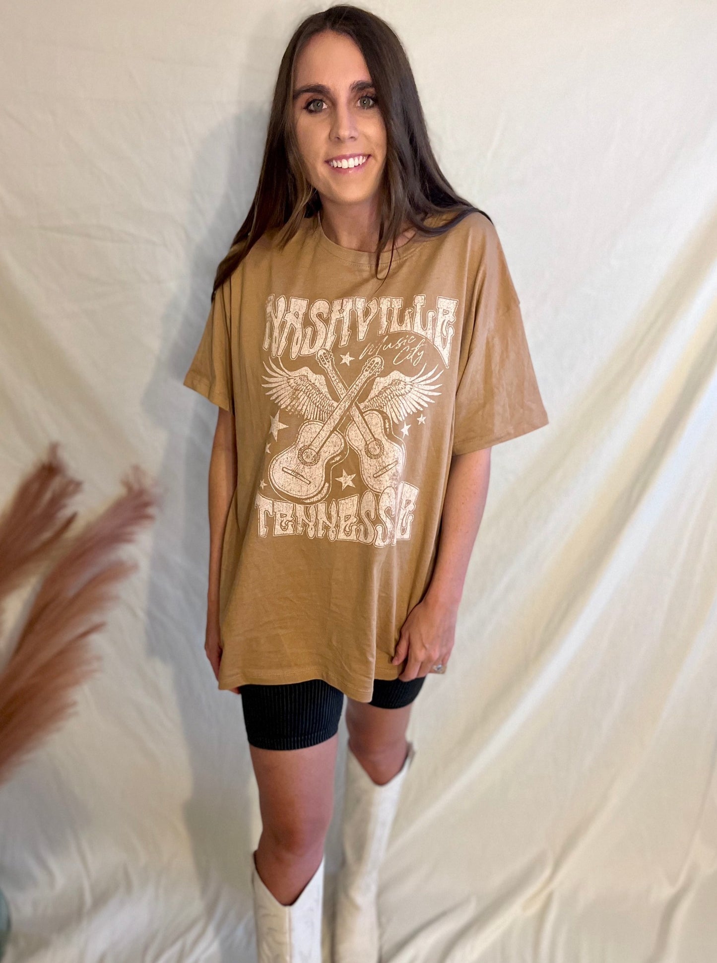 Nashville Music City Graphic Tee