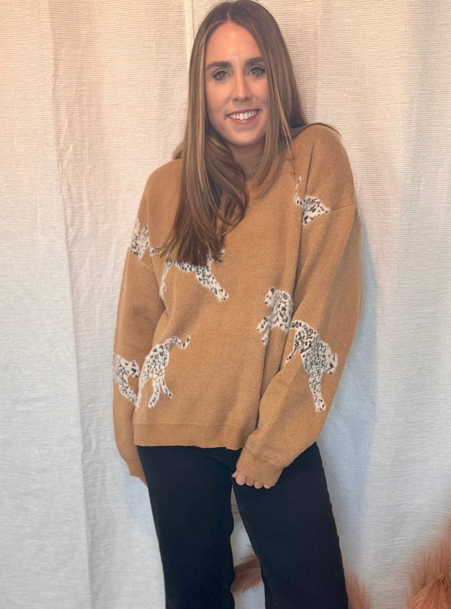 Marisa Tan Leopard Sweater