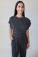 Angelina Charcoal Athleisure Pant and Top Set