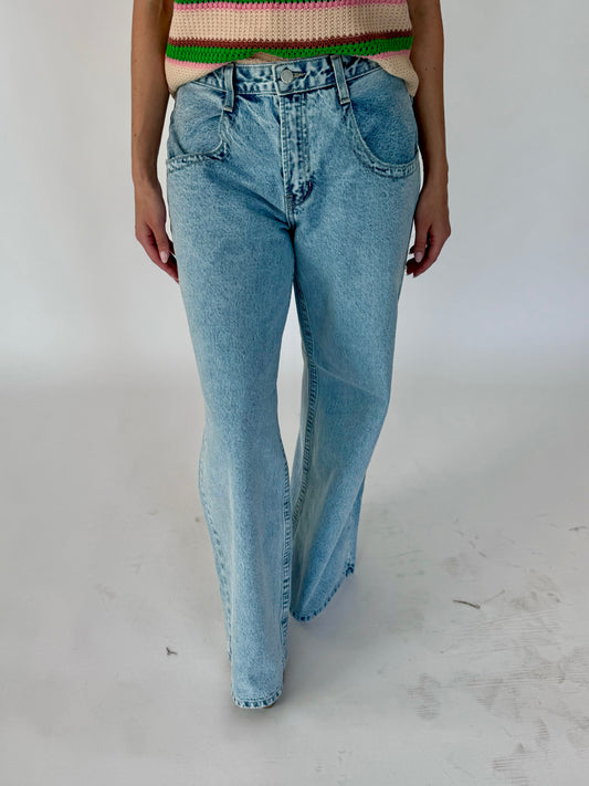 Leighton Wide leg jean