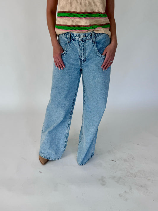 Leighton Wide leg jean