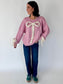 Gabriella Pink Bow Sweater