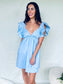 Poppy Ruffle Sleeve Babydoll Dress