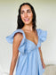 Poppy Ruffle Sleeve Babydoll Dress