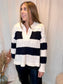 Milana Black Striped Sweater