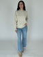 Demi Speckle Knit Mock NeckSweater