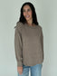 Arielle Mocha Crewneck Knit Top