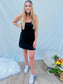Madi Black Active Mini Dress