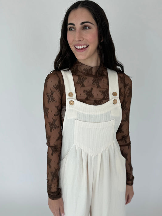 Willa Brown lace long sleeve