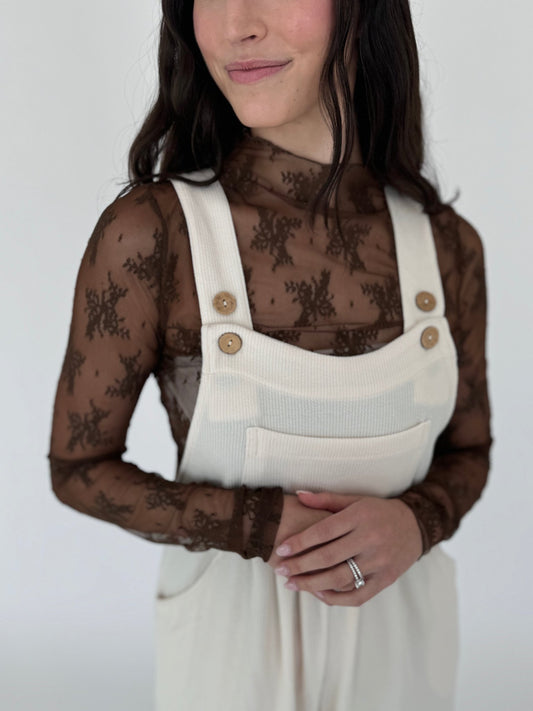 Willa Brown lace long sleeve