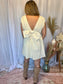 Brielle V-Neck Bow Mini Dress