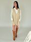 Charlotte Taupe Sweater Vest Dress