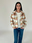 Jackie Multi Plaid Button Jacket