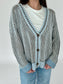 Jasmine Blue Multi Knit Cardigan