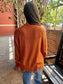 One At A Time Rust Sweater