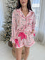 Satin Nutcracker Christmas Pjs