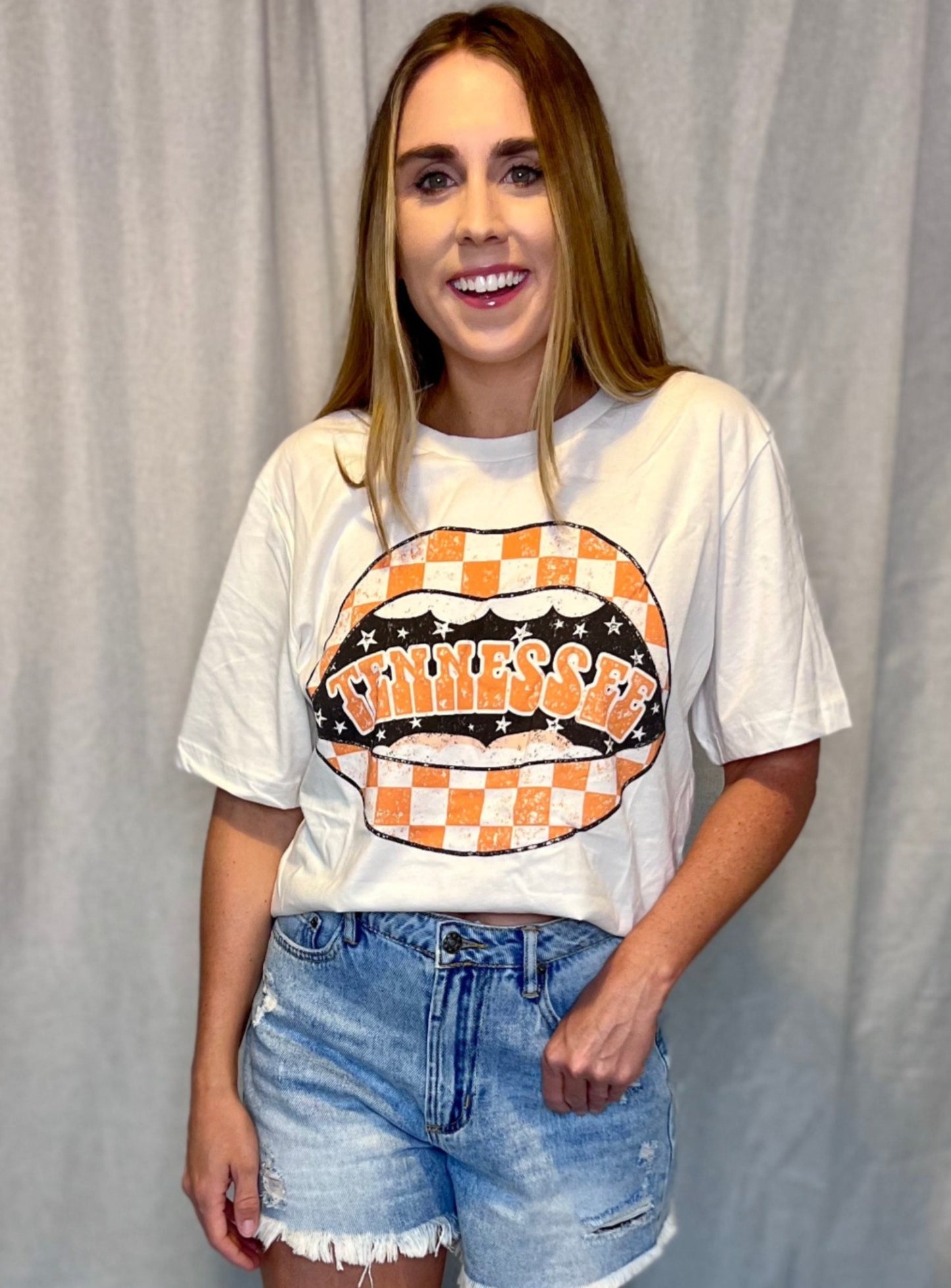 Tennessee Lips Game Day Graphic Tee