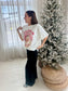 Christmas Vibes Oversized Graphic Tee