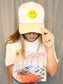 Smiley Face Patch Trucker Hat