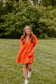 Layla Orange Mini Dress