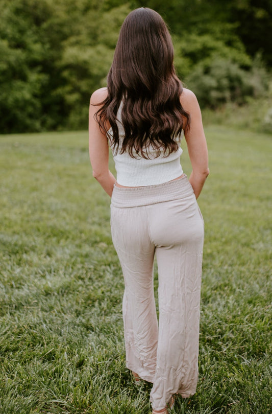 Bennett Smocked Waist Pants