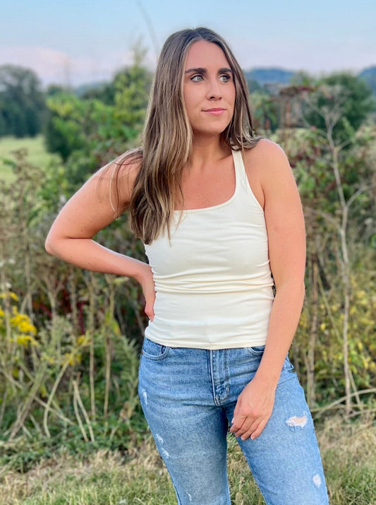 Reese Cream Tank