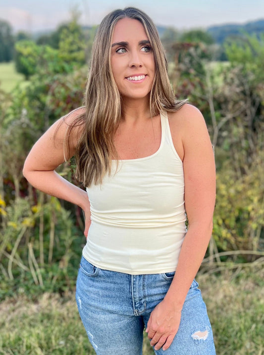 Reese Cream Tank