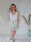 Let Me Love You Sage/Ivory Mini Skirt