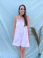 Sweet Summertime Pink Gingham Mini Dress