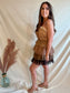 Can't Look Away Ombre Multi-toned Block Tulle Mini Dress