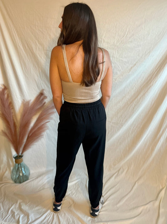 Night Sky Black Jogger Pant