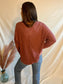 Going Places V-Neck Long Sleeve Knit Top