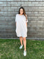 Follow Me Stone T-shirt Dress
