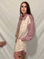 Nothin' To It Two Toned Color Block Button Up Mini Dress